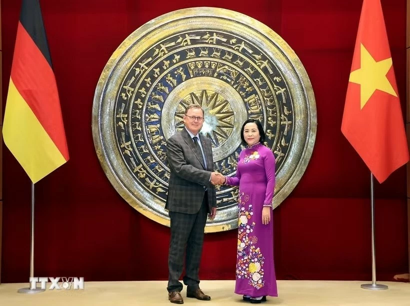 Phó Chủ tịch Quốc hội Nguyễn Thị Thanh hội đàm với Phó Chủ tịch Quốc hội Cộng hòa Liên bang Đức