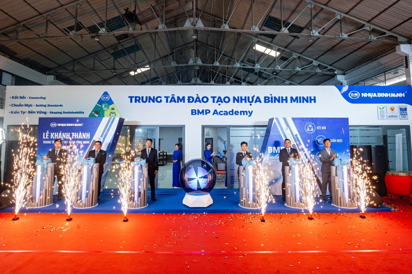 Nhựa Bình Minh ra mắt BMP Academy, thúc đẩy đào tạo nhân lực ngành hạ tầng Nhựa Bình Minh ra mắt BMP Academy, thúc đẩy đào tạo nhân lực ngành hạ tầng