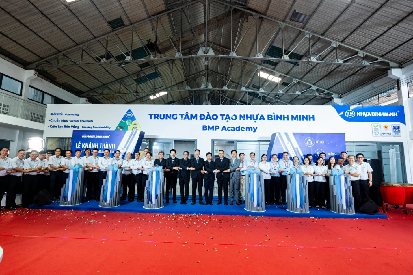 Nhựa Bình Minh ra mắt BMP Academy, thúc đẩy đào tạo nhân lực ngành hạ tầng Nhựa Bình Minh ra mắt BMP Academy, thúc đẩy đào tạo nhân lực ngành hạ tầng