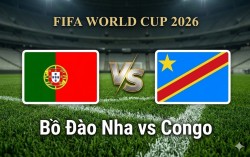 Nhận định, dự đoán trận đấu Bồ Đào Nha vs Congo: Ronaldo và đồng đội thị uy sức mạnh?