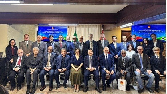 Việt Nam - Brazil tăng cường hợp tác trong lĩnh vực năng lượng tái tạo