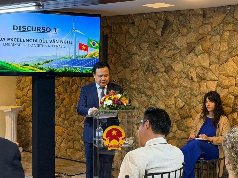 Việt Nam - Brazil tăng cường hợp tác trong lĩnh vực năng lượng tái tạo Việt Nam - Brazil tăng cường hợp tác trong lĩnh vực năng lượng tái tạo