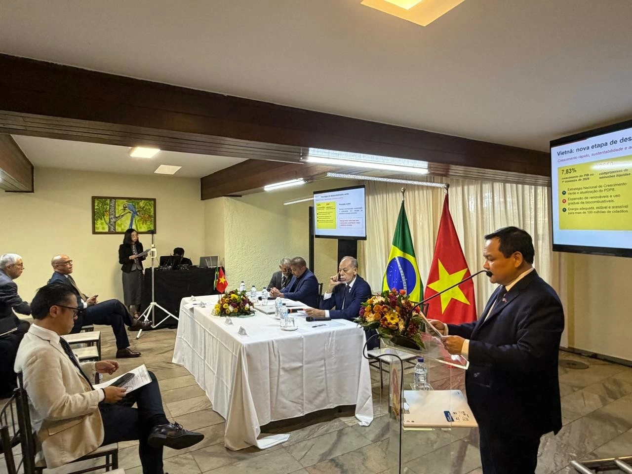 Việt Nam - Brazil tăng cường hợp tác trong lĩnh vực năng lượng tái tạo