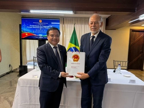 Việt Nam - Brazil tăng cường hợp tác trong lĩnh vực năng lượng tái tạo Việt Nam - Brazil tăng cường hợp tác trong lĩnh vực năng lượng tái tạo