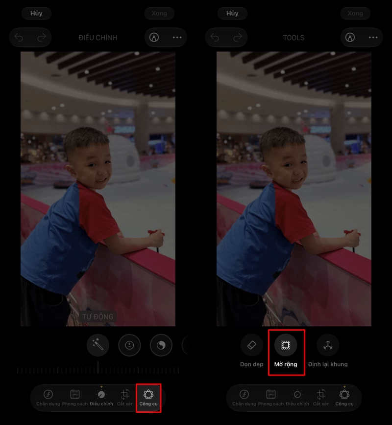 Truy cập ứng dụng Ảnh trên iPhone. Truy cập ứng dụng Ảnh trên iPhone.