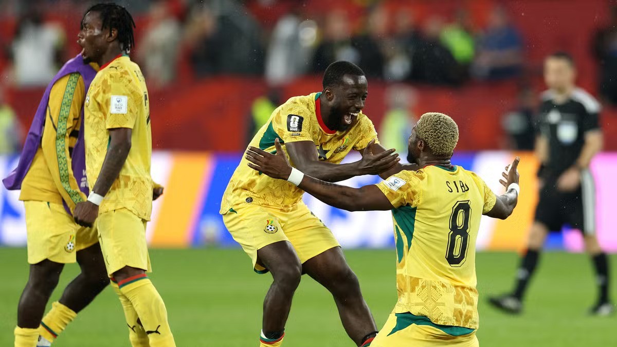 Bảng L World Cup 2026: Ghana thắng nghẹt thở Panama nhờ bàn quyết định ở phút 95