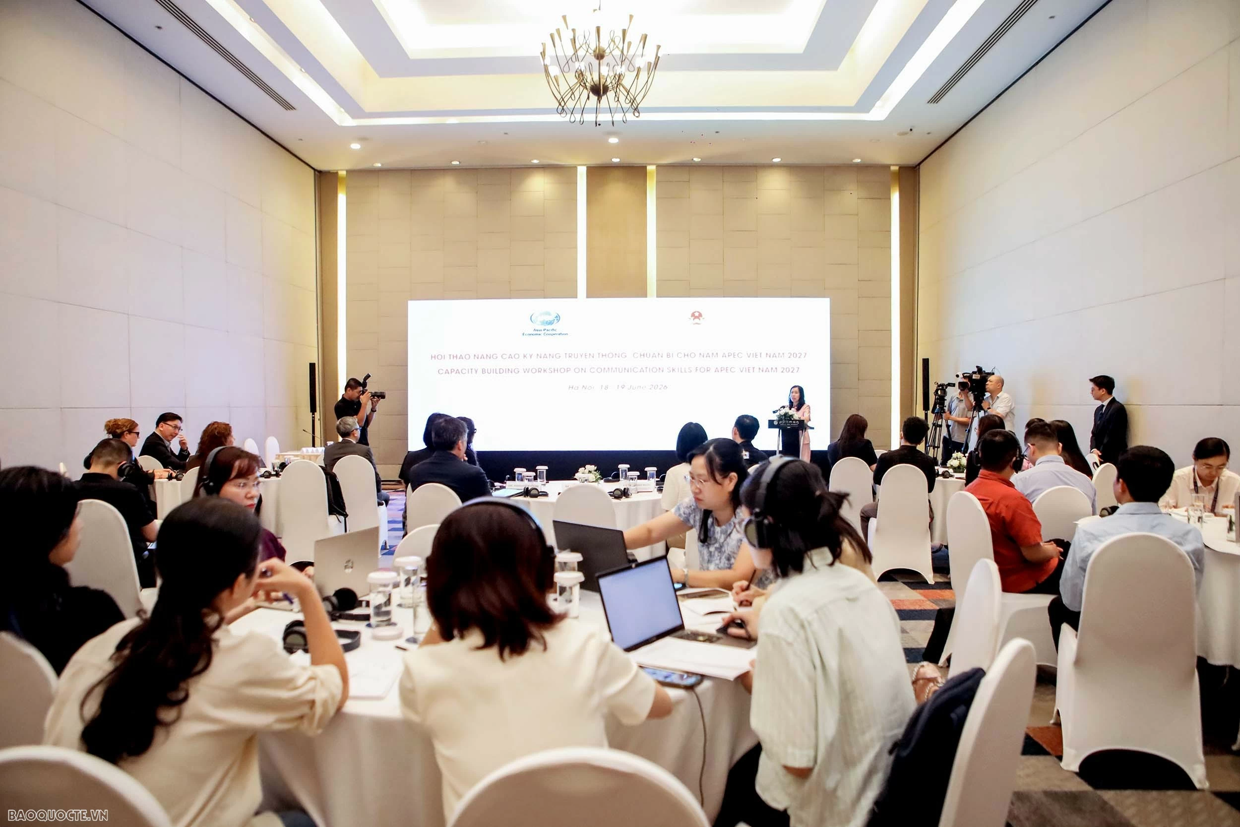 Hội thảo nâng cao năng lực truyền thông chuẩn bị cho Năm APEC Việt Nam 2027 Hội thảo nâng cao năng lực truyền thông chuẩn bị cho Năm APEC Việt Nam 2027
