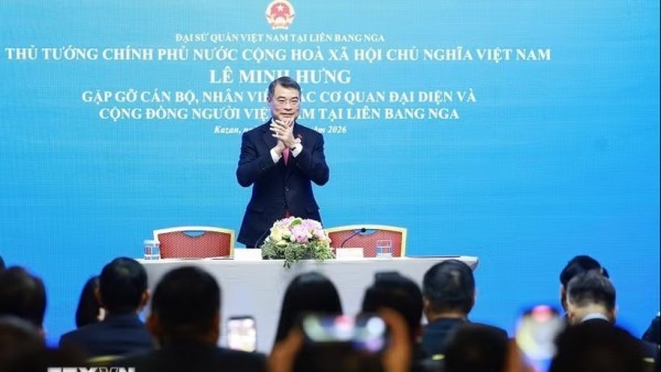 Prime Minister Le Minh Hung praises Vietnamese Community's contributions to Vietnam-Russia relations