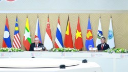 Thủ tướng Chính phủ Lê Minh Hưng tham dự Phiên ăn trưa làm việc do Tổng thống Nga Vladimir V. Putin chủ trì