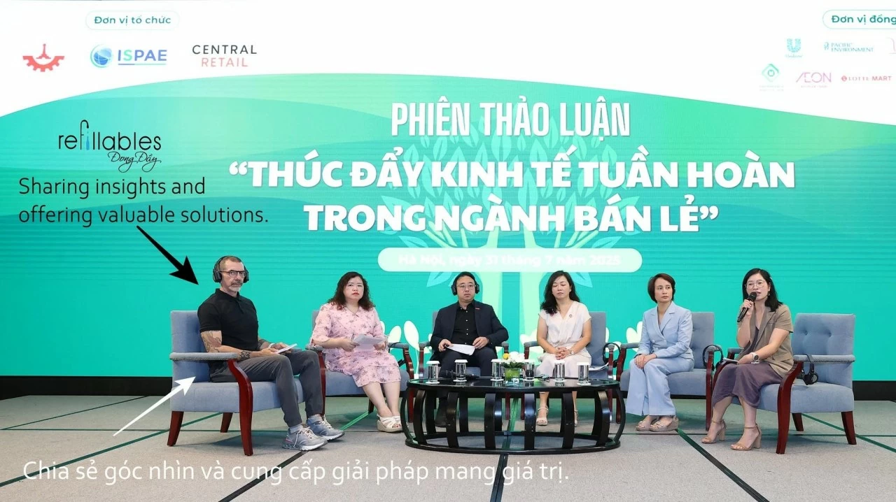 Mô hình tái nạp: Từ chai lọ cũ đến lối sống mới