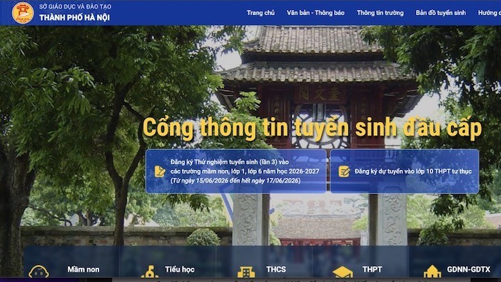 Cách tra cứu điểm thi lớp 10 tại Hà Nội