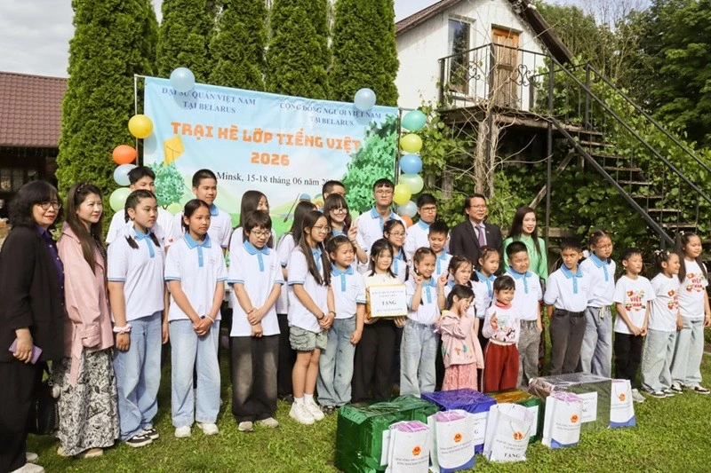 Cộng đồng người Việt tại Belarus khai mạc Trại hè tiếng Việt 2026 và Kỷ niệm 10 năm Lớp tiếng Việt cộng đồng