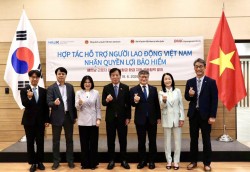 Việt Nam-Hàn Quốc phối hợp hỗ trợ hoàn trả bảo hiểm cho lao động Việt