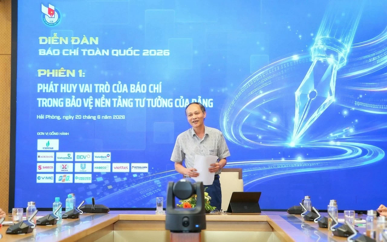 Diễn đàn Báo chí toàn quốc 2026: Báo chí giữ vai trò tiên phong trên mặt trận tư tưởng