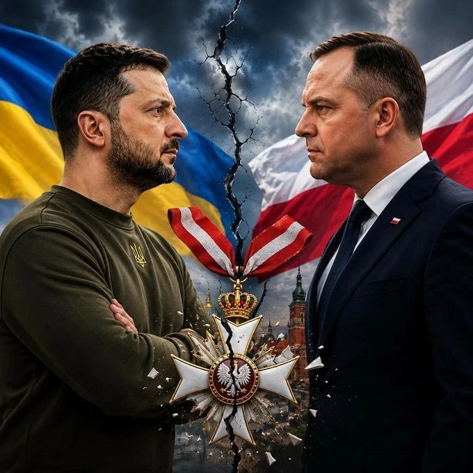 Căng thẳng leo thang, Tổng thống Ba Lan có hành động gắt với người đồng cấp Ukraine