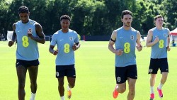 Trước trận Ghana, đội tuyển Anh đón tin vui từ Rashford và Rice