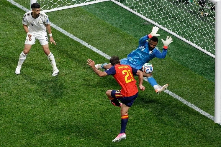 Kết quả bóng đá Bảng G World Cup 2026: Tây Ban Nha 4-0 Saudi Arabia: Oyarzabal rực sáng, La Roja phô diễn sức mạnh ứng viên vô địch Kết quả bóng đá Bảng G World Cup 2026: Tây Ban Nha 4-0 Saudi Arabia: Oyarzabal rực sáng, La Roja phô diễn sức mạnh ứng viên vô địch