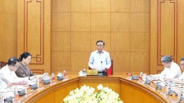 Thường trực Ban Bí thư Trần Cẩm Tú chủ trì họp về các dự án trọng điểm của Đảng