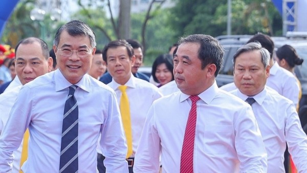Thủ tướng Chính phủ Lê Minh Hưng dự lễ khởi công 5 tuyến đường sắt đô thị, 3 dự án nhà cho thuê ở Hà Nội