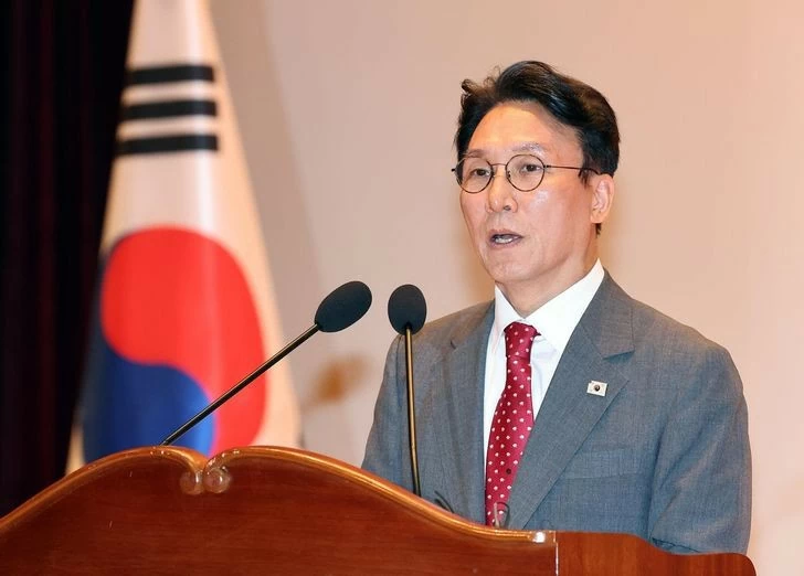 Thủ tướng Hàn Quốc Kim Min Seok lần đầu thăm Trung Quốc. (Nguồn: Yonhap) Thủ tướng Hàn Quốc Kim Min Seok lần đầu thăm Trung Quốc. (Nguồn: Yonhap)