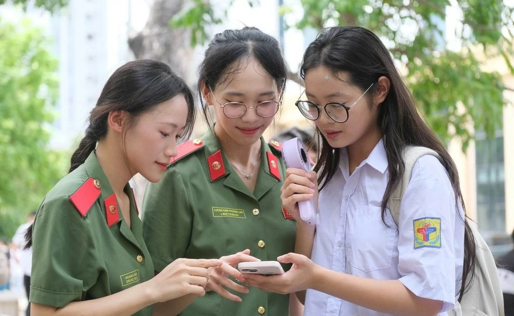Đã có danh sách thí sinh đầu tiên trúng tuyển vào các trường công an