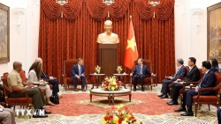 Tổng Bí thư, Chủ tịch nước Tô Lâm tiếp Quyền Bộ trưởng Hải quân Hoa Kỳ Hùng Cao