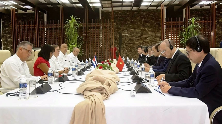 Đặc phái viên của Tổng Bí thư, Chủ tịch nước Tô Lâm thăm và làm việc tại Cuba, thông báo kết quả Đại hội XIV của Đảng Đặc phái viên của Tổng Bí thư, Chủ tịch nước Tô Lâm thăm và làm việc tại Cuba, thông báo kết quả Đại hội XIV của Đảng