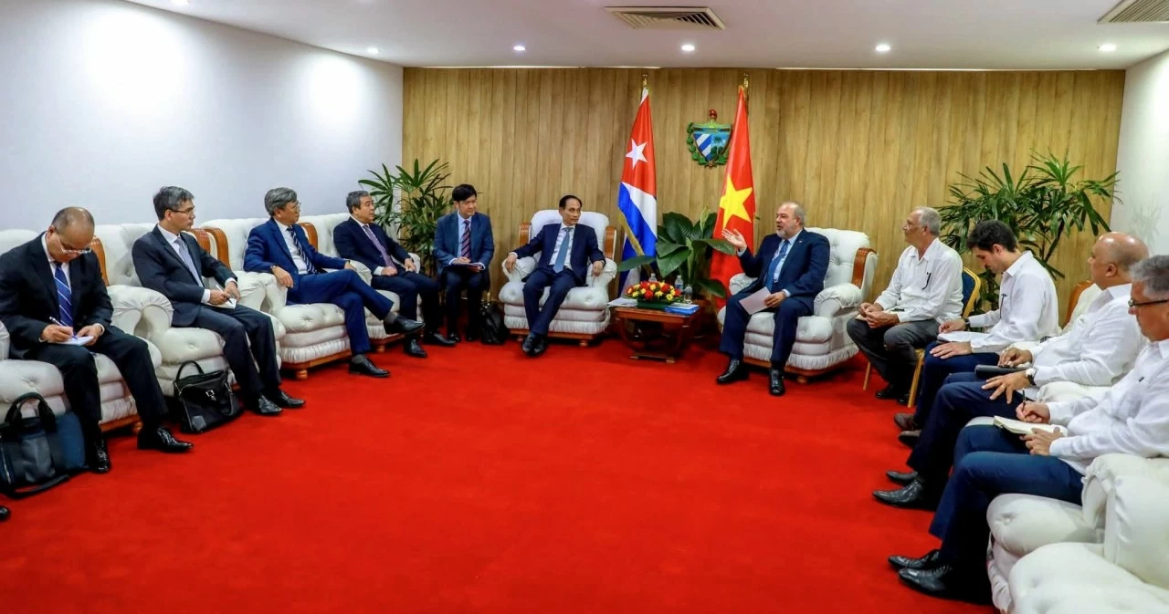 Đặc phái viên của Tổng Bí thư, Chủ tịch nước Tô Lâm thăm và làm việc tại Cuba Đặc phái viên của Tổng Bí thư, Chủ tịch nước Tô Lâm thăm và làm việc tại Cuba
