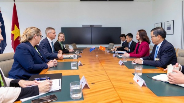 Deputy Foreign Minister Nguyen Minh Hang pays a working visit to Australia
