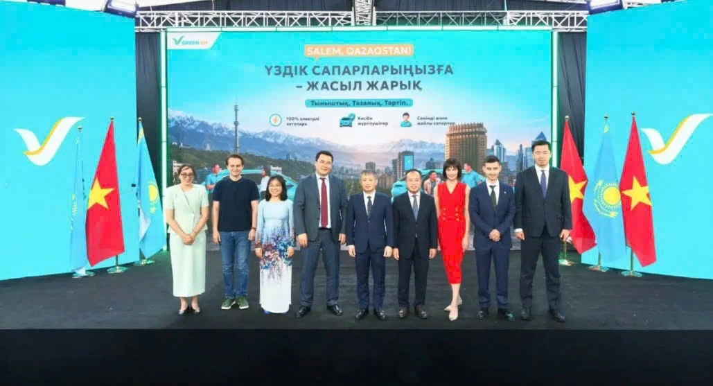 Green SM khai trương tại Kazakhstan: Dấu ấn xanh của thương hiệu Việt trên hành trình quốc tế