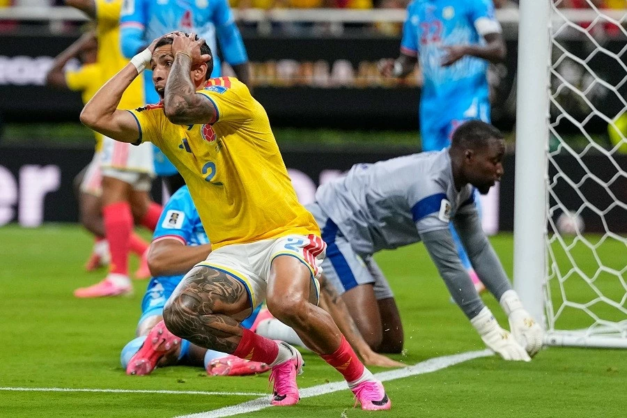 Kết quả bóng đá Bảng K World Cup 2026: Colombia 1-0 CHDC Congo – Hai bàn của Luis Díaz bị từ chối, Colombia vẫn hạ Congo để đoạt vé sớm vào vòng kno Kết quả bóng đá Bảng K World Cup 2026: Colombia 1-0 CHDC Congo – Hai bàn của Luis Díaz bị từ chối, Colombia vẫn hạ Congo để đoạt vé sớm vào vòng kno