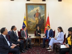 Quyết tâm đưa quan hệ Việt Nam-Venezuela phát triển hơn nữa trong giai đoạn mới