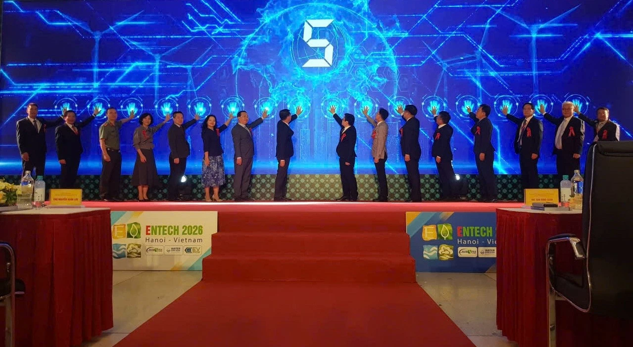 ENTECH HANOI 2026 quy tụ hơn 200 doanh nghiệp trong nước và quốc tế
