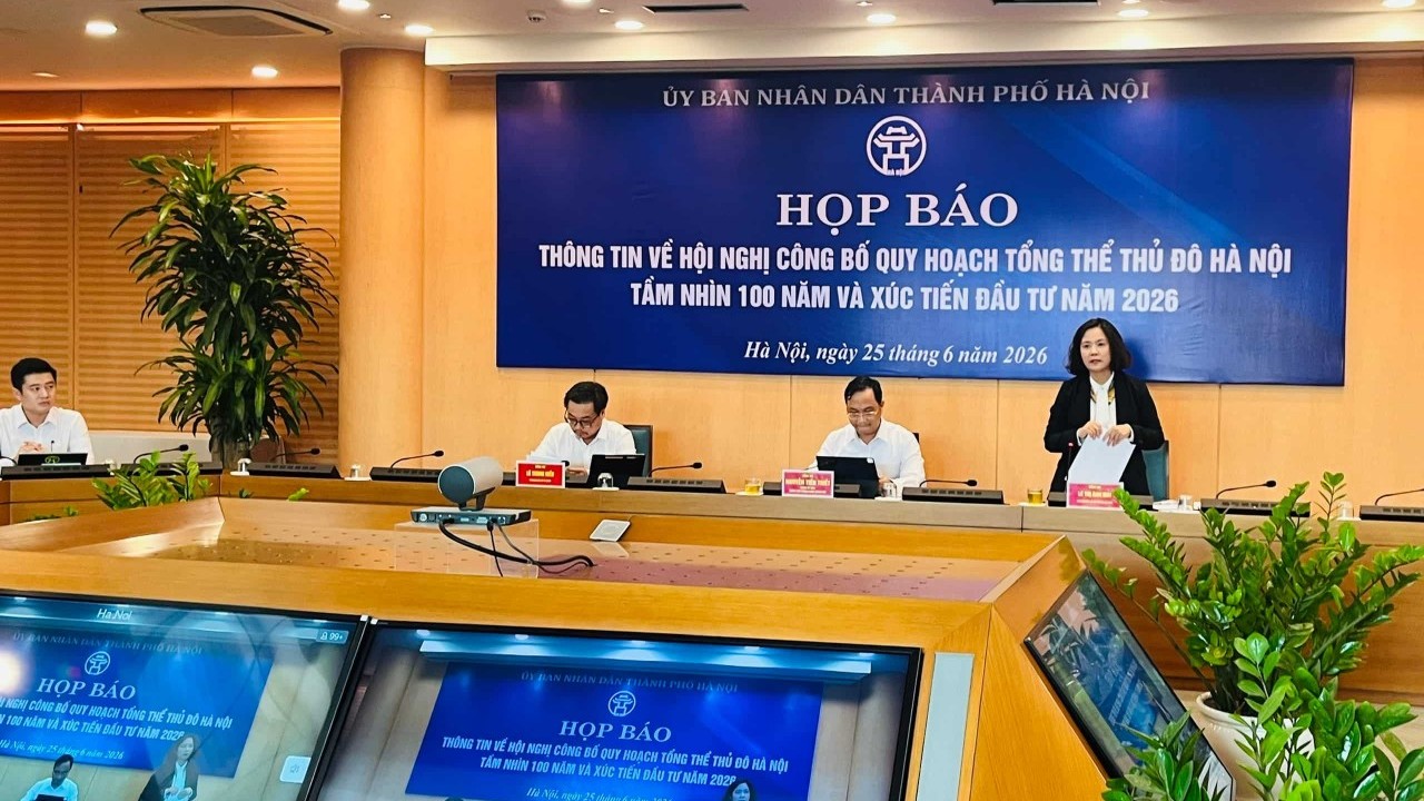 Hà Nội thông tin về công bố Quy hoạch tổng thể Thủ đô tầm nhìn 100 năm