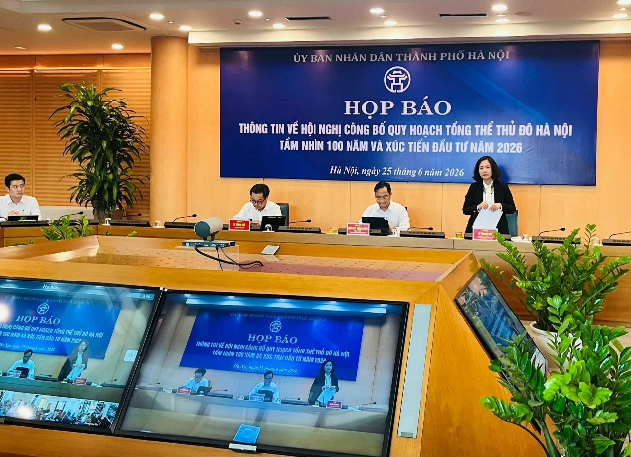 Hà Nội công bố Quy hoạch tổng thể Thủ đô với tầm nhìn 100 năm