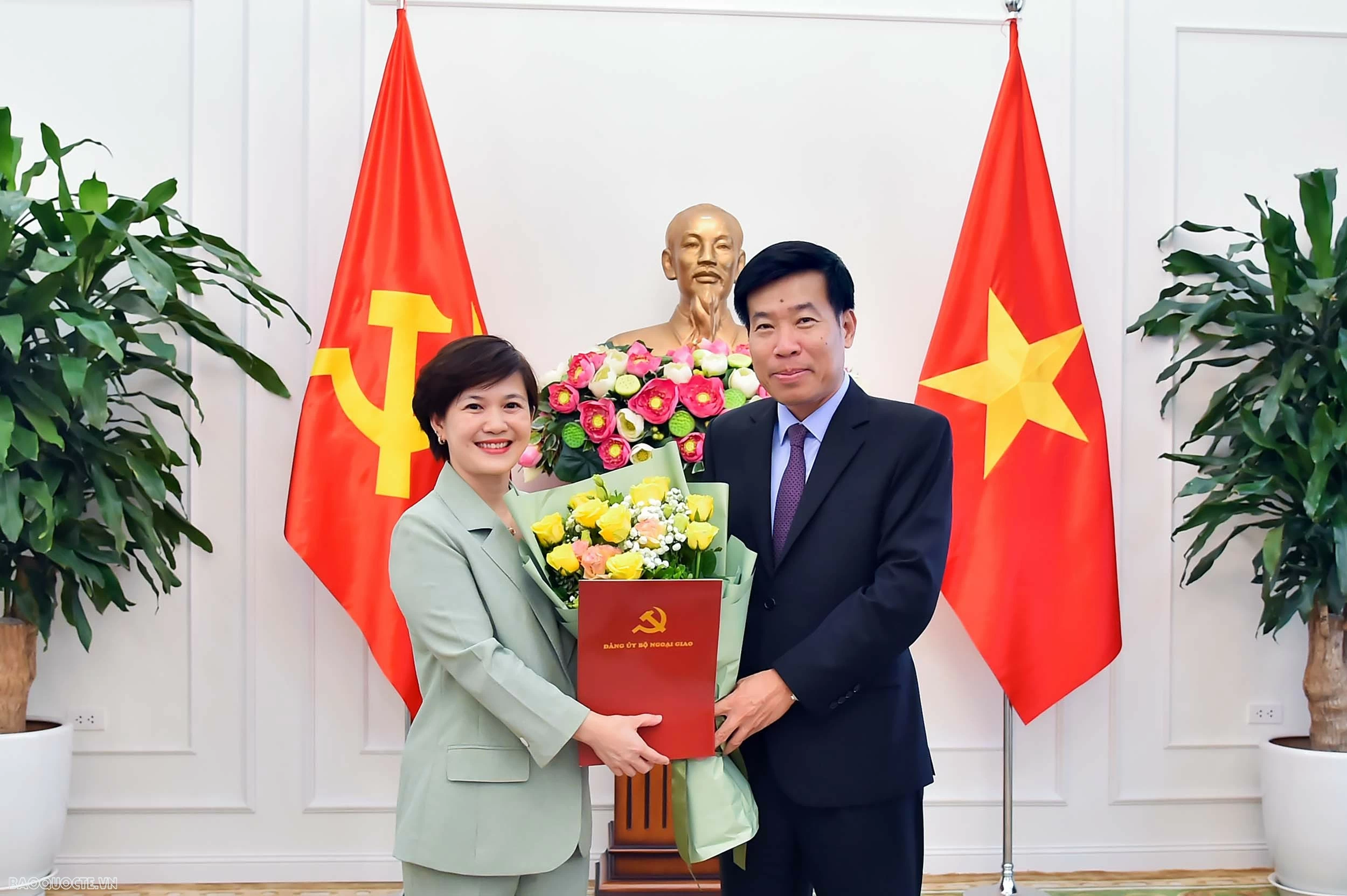 Bổ nhiệm Phó Trưởng ban chuyên trách Ban Tổ chức Đảng ủy Bộ Ngoại giao