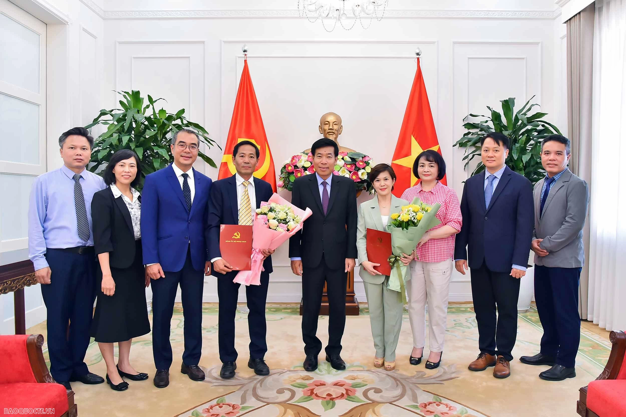 Bổ nhiệm Phó Trưởng ban chuyên trách Ban Tổ chức Đảng ủy Bộ Ngoại giao