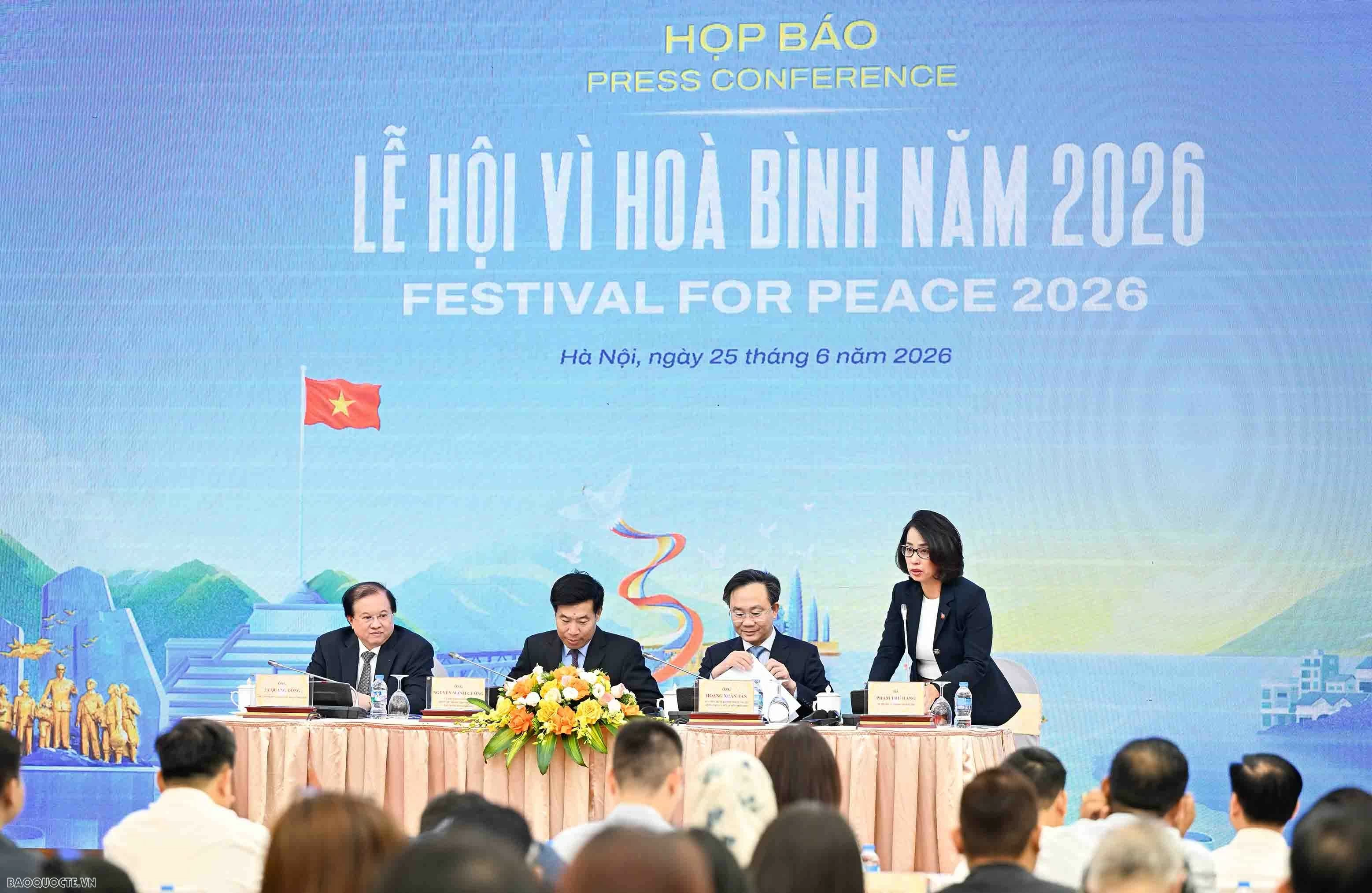 Thông điệp nuôi dưỡng hòa bình, vun đắp lòng bao dung và kiến tạo tương lai
