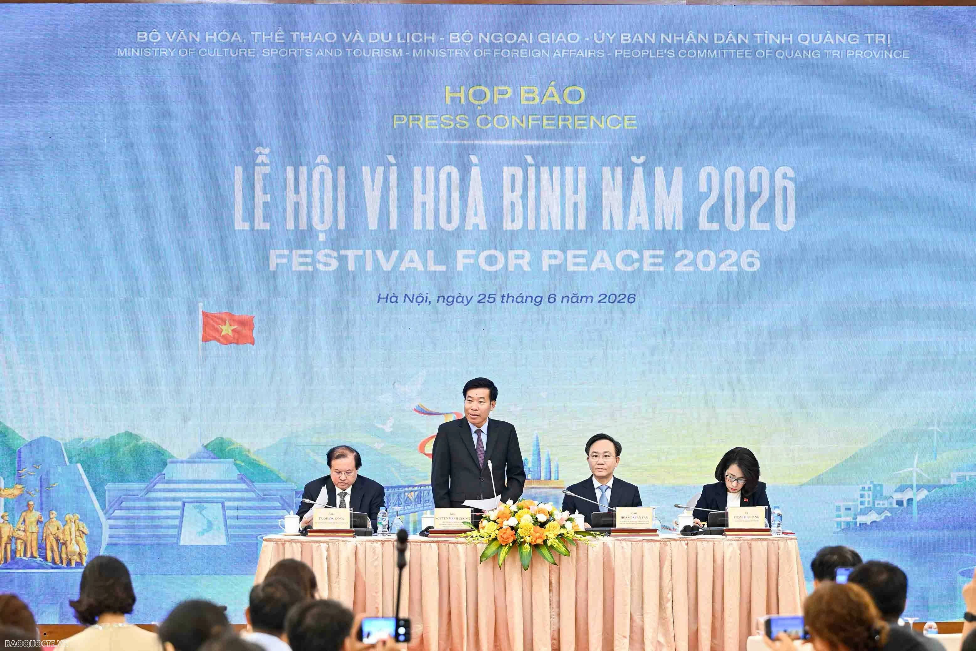 Thông điệp nuôi dưỡng hòa bình, vun đắp lòng bao dung và kiến tạo tương lai