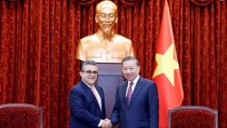 Tổng Bí thư, Chủ tịch nước Tô Lâm tiếp Đại sứ Nhà nước Palestine Saadi Salama đến chào từ biệt