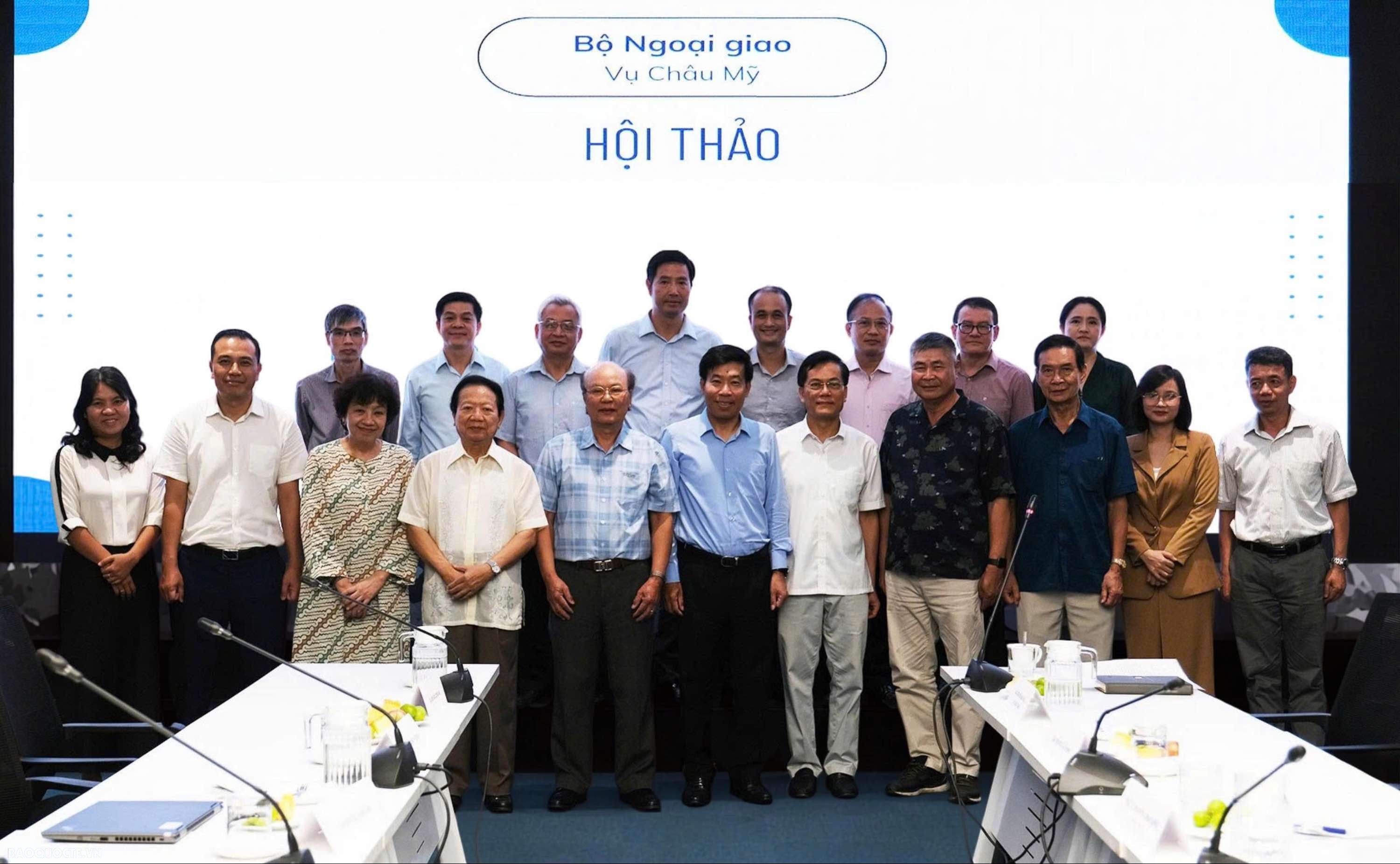 Hội thảo 'Quan hệ Việt-Mỹ: Thực trạng và triển vọng'