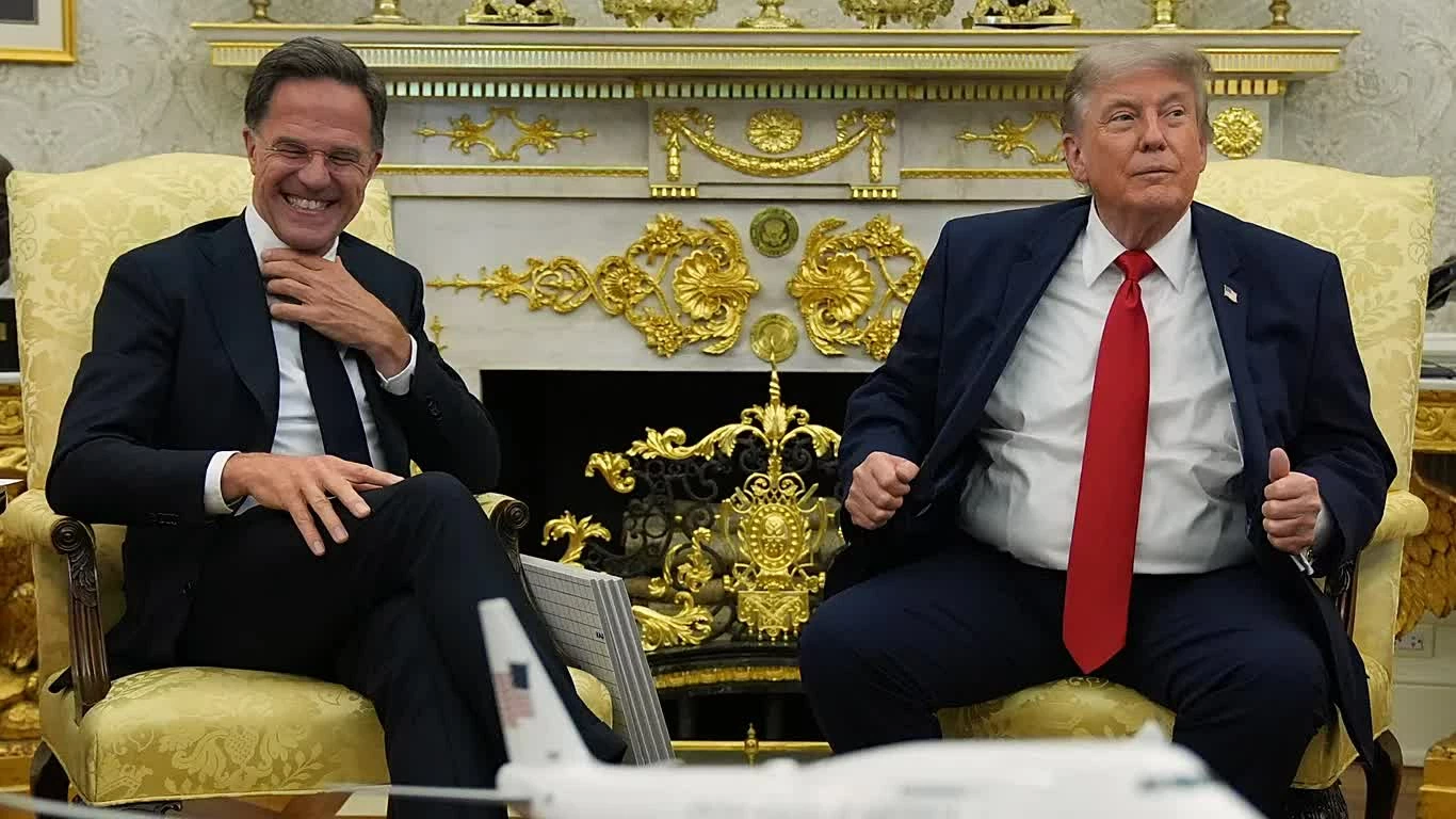 Tổng Thư ký Rutte khẳng định, các đồng minh châu Âu vẫn sát cánh cùng Washington sau những chỉ trích liên quan đến chiến dịch quân sự nhằm vào Iran. (Nguồn: Euronews)