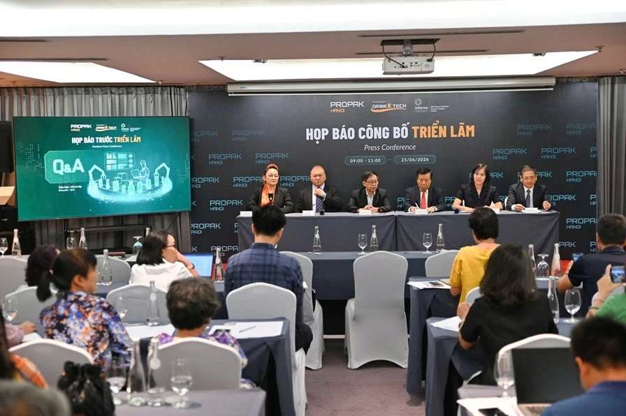 ProPak Hanoi 2026: Cơ hội giao thương cho các doanh nghiệp ngành công nghệ xử lý, chế biến và đóng gói