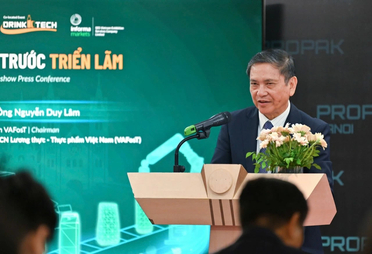 ProPak Hanoi 2026: Cơ hội giao thương cho các doanh nghiệp ngành công nghệ xử lý, chế biến và đóng gói