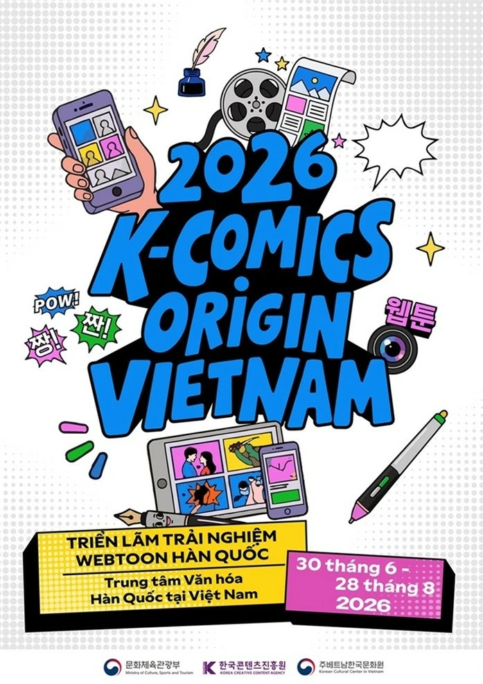 K-Manhwa và K-Webttoon kết nối độc giả Việt Nam, tổ chức Triển lãm Webtoon Hàn Quốc K-COMICS Origin Vienam
