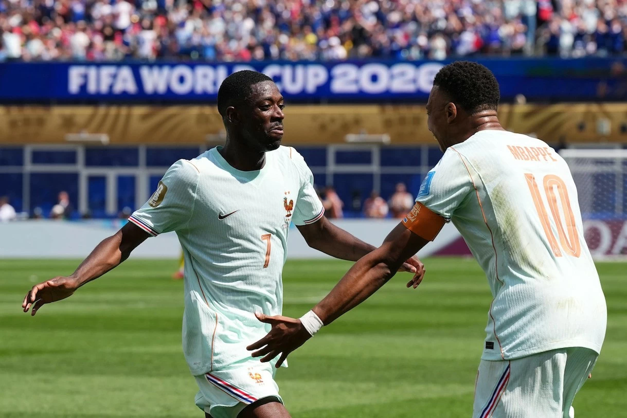 Kết quả bóng đá Bảng I World Cup 2026: Pháp 4-1 Na Uy - Dembélé lập hat-trick siêu hạng, Haaland không có mặt để đối đầu Mbappe