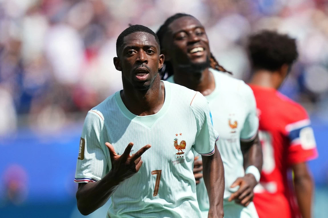 Kết quả bóng đá Bảng I World Cup 2026: Pháp 4-1 Na Uy - Dembélé lập hat-trick siêu hạng, Haaland không có mặt để đối đầu Mbappe
