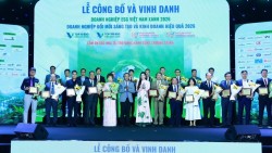 Vinh danh Top doanh nghiệp ESG Việt Nam xanh 2026 và Top doanh nghiệp Đổi mới sáng tạo và Kinh doanh hiệu quả 2026