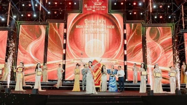 Người đẹp Đồng Tháp chinh phục ngôi vị cao nhất Hoa hậu Thương hiệu Việt Nam 2026
