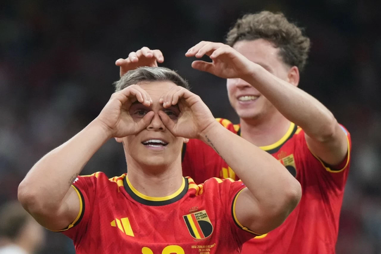 Kết quả bóng đá Bảng G World Cup 2026: Bỉ 5-1 New Zealand: Trossard lập cú đúp, Lukaku đi vào lịch sử, Quỷ đỏ giành ngôi nhất bảng
